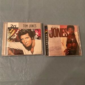Tom Jones CDs. Includes '20th Century Masters' and 'The Best of Tom Jones'.